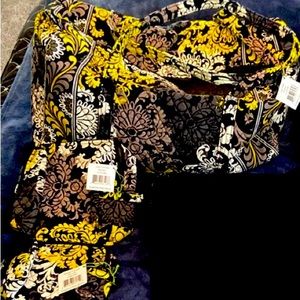 NWT Vera Bradley Travel Bags Set in Baroque Pattern